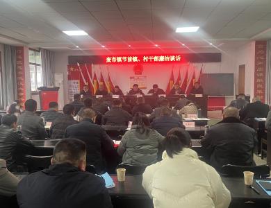 通城县麦市镇：聚焦节前谈话 拧紧干部“廉洁弦”